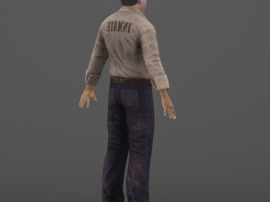 prisoner 3D Model