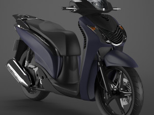 honda sh150i scooter motorcycle 3D Model