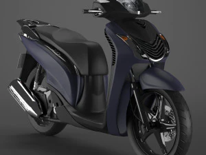 ホンダ SH150i スクーターオートバイ 3Dモデル
