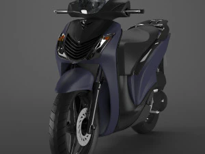 honda sh150i scooter motorcycle 3D Model
