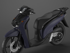 honda sh150i scooter motorcycle 3D Model
