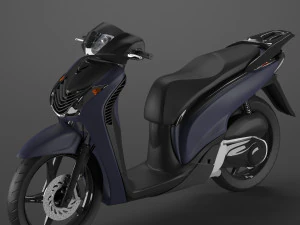 honda sh150i scooter motorcycle 3D Model