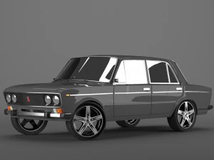 vaz lada 2106 Model 3D
