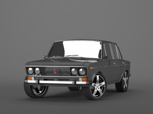 vaz lada 2106 3D-Modell