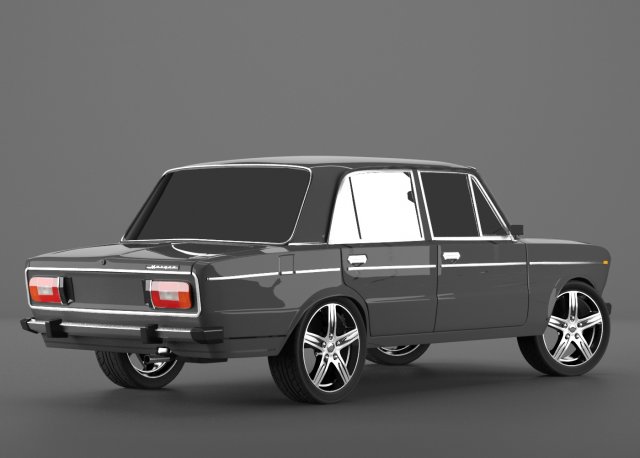 Vaz Lada 2106 3D Модель In Старые Авто 3DExport
