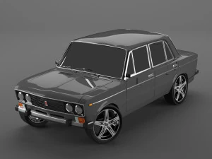 vaz lada 2106 3D Model