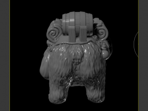 loaded bear 3Dプリントモデル