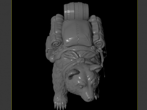 loaded bear 3Dプリントモデル