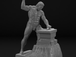 greek god hephaestus 3D Print Model