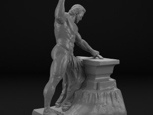 greek god hephaestus 3D Print Model