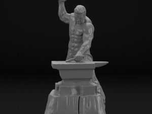 greek god hephaestus 3D Print Model