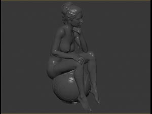 princess and bb-8 3D Принт Модель