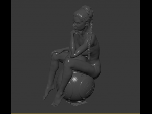 princess and bb-8 3D Принт Модель