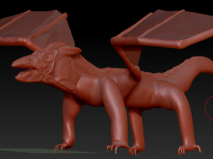 drago Modello 3D