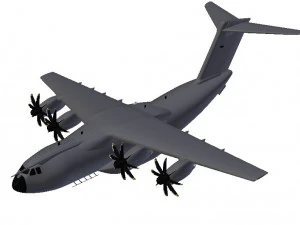 Atlante dell'airbus a400m Modello 3D
