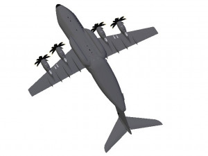 airbus a400m atlas 3D मॉडल