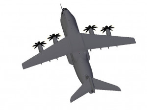 airbus a400m atlas 3D मॉडल