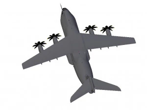 Аэробус А400М Атлас 3D Модель