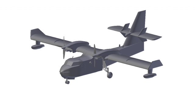 canadair cl-415 Modelo 3D .c4d .max .obj .3ds .fbx .stl .blend 