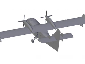 canadair cl-415 3D Model