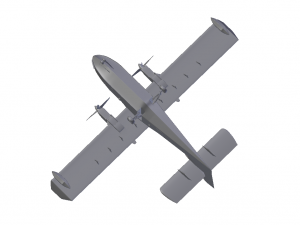 canadair cl-415 Modelo 3D
