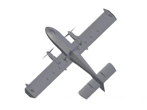canadair cl-415 3D Model