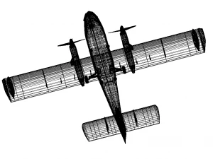 canadair cl-415 3D Model