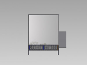 ventilador para exterior de 10000 m3-h filtrado g4 para conductos 3Dモデル