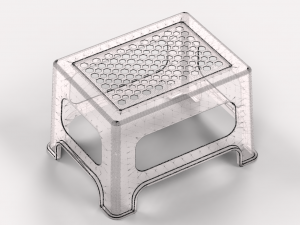 bench Modello 3D