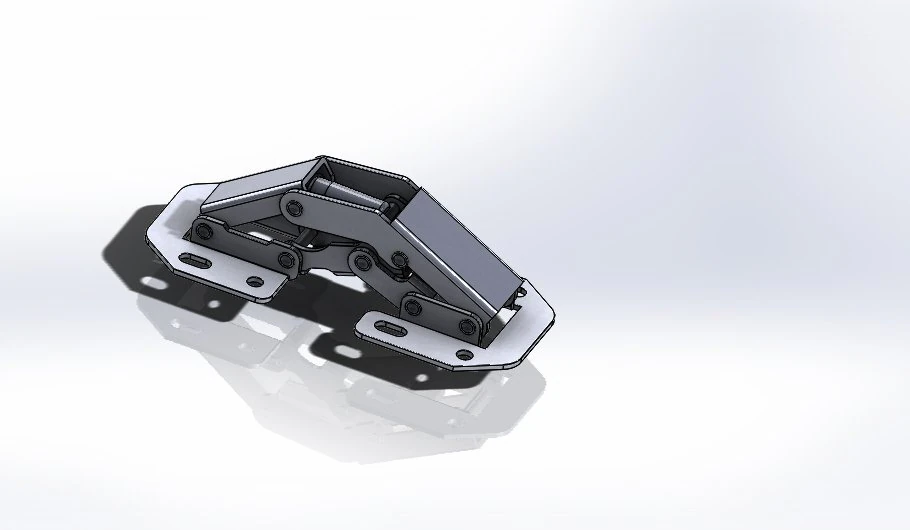 hinges 3d printed model 3D Print Model .c4d .max .obj .3ds .fbx .stl .blend 