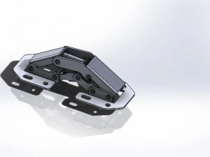 scharnieren 3D-geprint model 3D printmodel