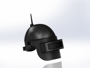 pubg helmet 3d printed model 3D Print Model