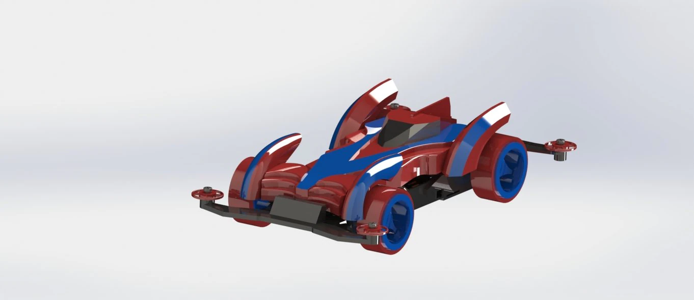 Modello stampato in 3D di Tamiya Modello di stampa 3D .c4d .max .obj .3ds .fbx .stl .blend 