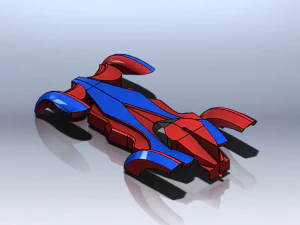 Modello stampato in 3D di Tamiya Modello di stampa 3D