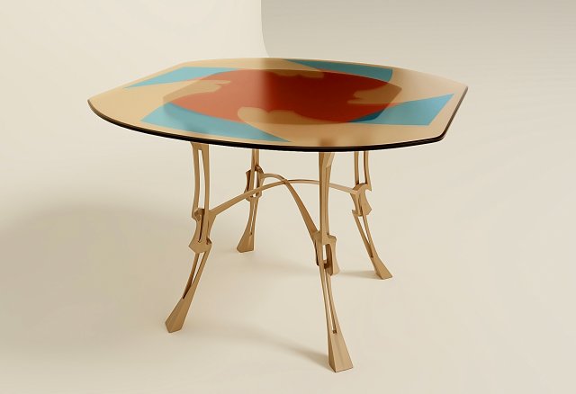 kitchen table 3D Модель .c4d .max .obj .3ds .fbx .stl .blend 