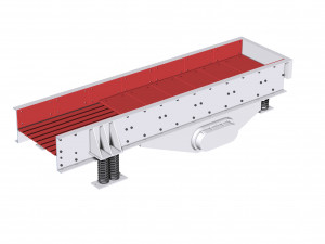 vibration feeder gzd Model 3D