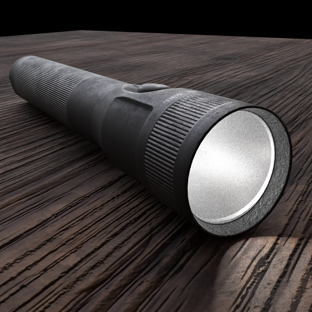 Flashlightstingerled 3D Modell .c4d .max .obj .3ds .fbx .stl .blend 