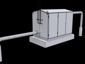 gasdistributor 3Dモデル