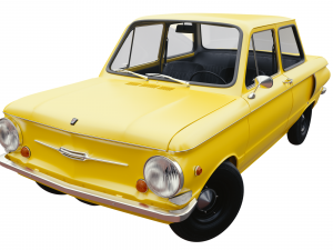 zaz 968 a 3D 모델