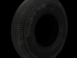 neum&aacute;tico zaz baja poli baja poli Modelo 3D