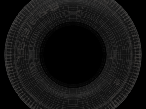 tire zaz low poly low-poly Model 3D