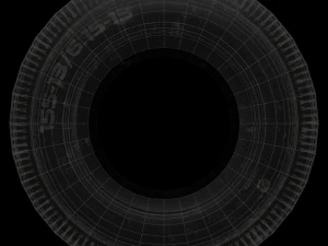 tire zaz low poly low-poly 3D Model