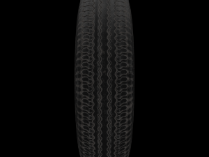 tire zaz low poly low-poly Model 3D