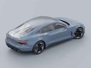 AudiE-tron GT Low-poly 3D Modèle 3D