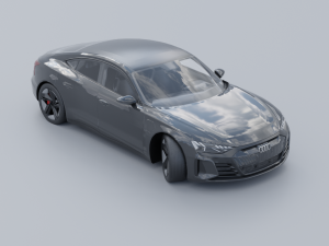 AudiE-tron GT Low-poly 3D Modèle 3D