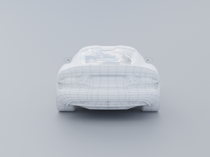 Dodge Viper GTS Low-poly 3D Modelo 3D
