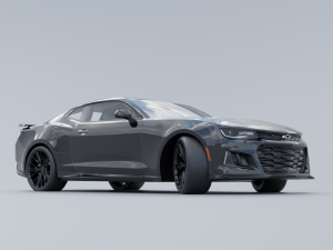 Chevrolet Camaro ZL1 2017 Low-poly 3D Modelo 3D