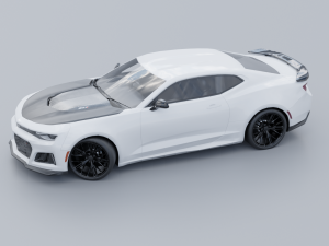 Chevrolet Camaro ZL1 2017 Low-poly 3D Modelo 3D