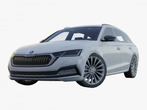 Skoda Octavia combi 2020 Modelo 3D