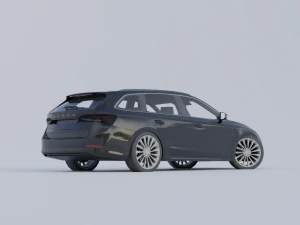 Skoda Octavia combi 2020 3D Model
